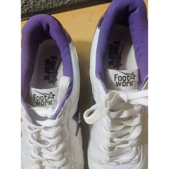 Rare 1off Limt Edition Bapes Sta Footwork Trapstar Streetwear Exclusive US 10.5 - Picture 9 of 14